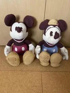 ミッキーマウス＆ミニーマウス70周年限定ぬいぐるみセット