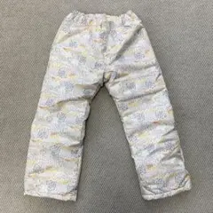 子ども用 花柄 スノーパンツ