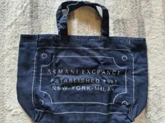 Armani Exchange デニムトートバッグ