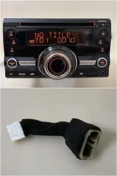 Clarion CX211BK カーオーディオ・ヘッドユニット（動作確認済み）のサムネイル