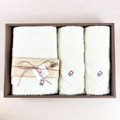 【新品未使用】今治タオル オーガニックコットン フェイスタオル ハンドタオル