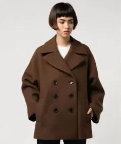 デミルクスビームス　メルトンウールピーコート