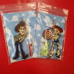 未使用‼️トイストーリーマニア ウッディ&ジェシー アクリルキーホルダー