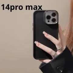 iPhone用ケース　カバー　ブラック　14pro max