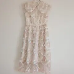 【美品】Chesty チェスティ フラワー レース ワンピース