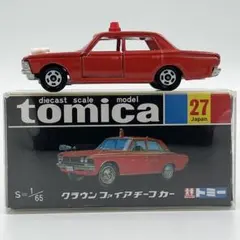 【廃盤絶版】トミカ No.27 クラウン ファイアチーフカー 復刻版のサムネイル