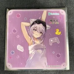 ホロライブ　極楽湯　コースター　猫又おかゆ