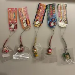 ご当地ハローキティ ストラップ 5種セット
