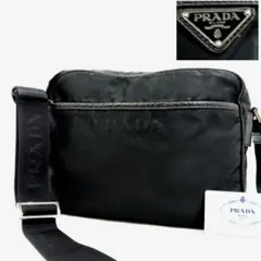 PRADA プラダ ショルダーバッグ ギャラカード ナイロン 三角ロゴ 男女 