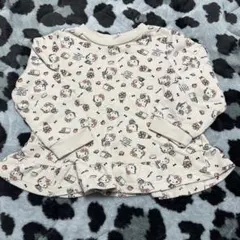 ハローキティ 長袖トレーナー フリル付き 100cm