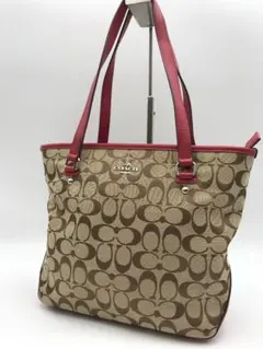 COACH　コーチ　トートバッグ　シグネチャー　キャンバス　463
