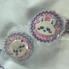 ちいかわ 手作りおやつチャーム 平成女児チョコ モモンガ ラッコ 2個セット