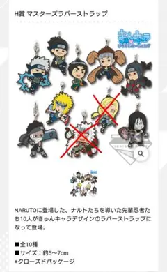 一番くじボルト NARUTO NEXT GENERATIONS H賞 8種セット