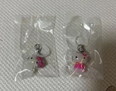 ハローキティ めじるしアクセサリー　お花、チャーミー