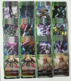 青緑アグロデッキパーツセットまとめ売り GCG 美品 ガンダムカード