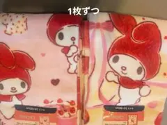 My Melody マイメロフェイスタオル 34×80cm2枚セット