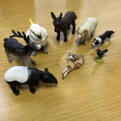 動物 フィギュア まとめ バク ロバ 鹿 コバタン 羊 トナカイのサムネイル