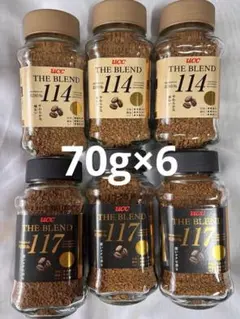 70g×6本◆UCC◆THE BLEND114／117◆インスタントコーヒーのサムネイル