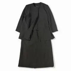 東京ソワール フォーマル3点セット 喪服 礼服 13AR ブラック