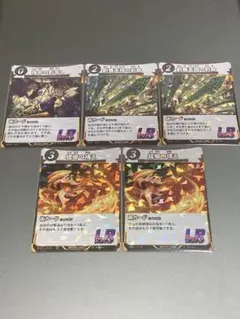 宿命の影写し 剣舞天翔の刹那2枚 蟷螂の構え2枚 計5枚 LR 虫神器