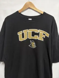 US古着 UCF セントラルフロリダ大学 カレッジTシャツ ブラック