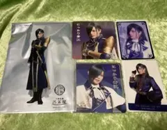 ミュージカル刀剣乱舞クリアカード・コースター等にっかり青江グッズ5点セット