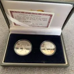 1988 ソウルオリンピック 記念硬貨 2種セット ケース付 - メルカリ