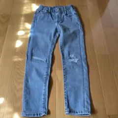 UNIQLO キッズ ダメージデニム120cm