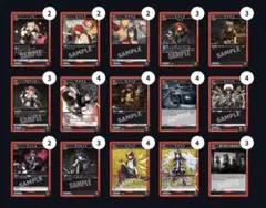 アークナイツ ペンギン急便デッキ パーツ付き