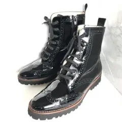 ☆美品☆ FABIO RUSCONI ウィングチップレースアップブーツ 36