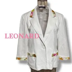 ＊LEONARD ホワイト テーラードジャケット＊レオナールのサムネイル