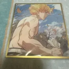 鬼滅の刃 WEBSHOPくじ B アクリル色紙 我妻善逸