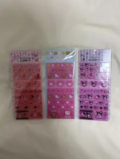 新品　サンリオ タイルシール 3枚セット　ハローキティー・クロミ・マイメロディ