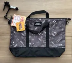 【新品】にゃんこ大戦争 2way トートバッグ レッスンバッグ 肩ひも付き