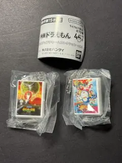 映画ドラえもん DVDミニチュアチャームコレクションvol.2 ガチャ　２種