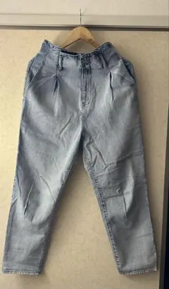 w closet ハイウエストデニムパンツ