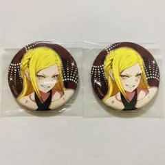 魔都精兵のスレイブ2 缶バッジ 上運天美羅 2点