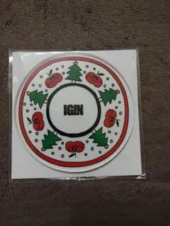 popup IGIN ジャパンエディション コースター ステッカー10枚 セット popup IGIN ジャパンエディション コースター ステッカー10枚 セット