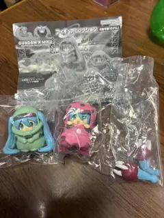ガンダムミク　フィギュアコレクション　2点セット