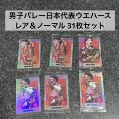 男子バレー日本代表 ウエハース レア ノーマル まとめ売り