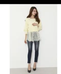 リエンダ　ニットトップス