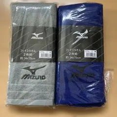 ミズノ　MIZUNO フェイスタオル　4枚　匿名配送のサムネイル