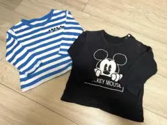 UNIQLO ディズニー 長袖Tシャツ　80cm/90cmまとめ売り