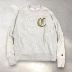 ［USA］Champion REVERSE WEAVE復刻 オーバープリントロゴ