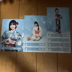 日向坂46 2026年 浴衣 生写真 8枚