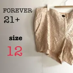 FOREVER21+ フォーエバートゥエンティーワンプラス【12】ショートパンツのサムネイル