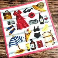 【廃盤品】フェイラー×イエナ　ハンカチ　BON VOYAGE
