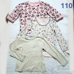 110cm　女の子　3点　まとめ売り　オールドネイビー　e.a.B