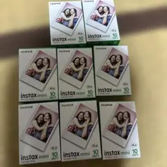 チェキフィルム instax mini インスタックスミニ 　80枚　8パック