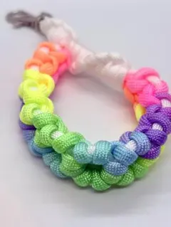 カラフル編み込みストラップ